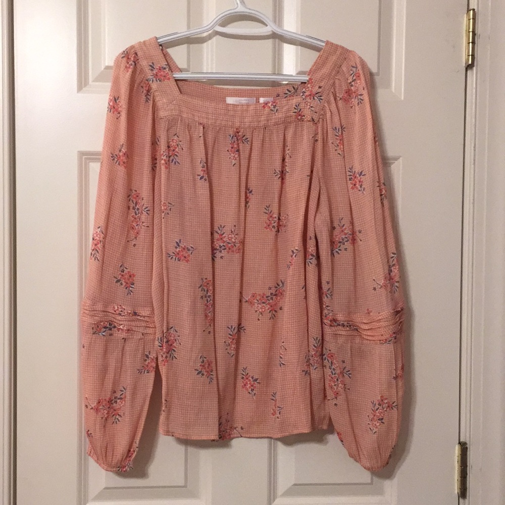 Long Sleeve Lauren Conrad Blouse